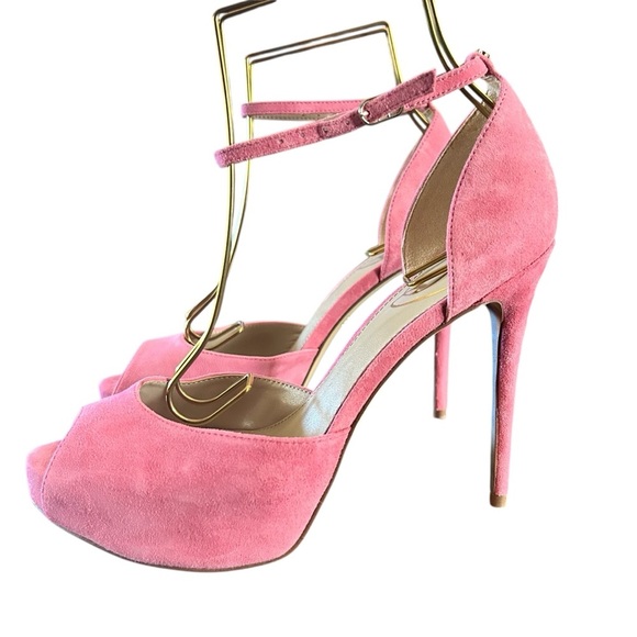 Sam Edelman Florencia Ankle Strap Stiletto Heels Size 9.5 - Picture 1 of 11